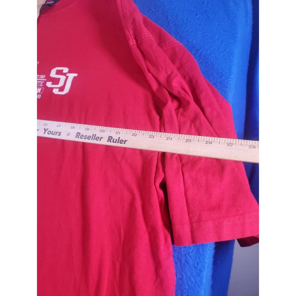 Vintage 90s Sean John Red T-Shirt Men's Size XXL - Picture 8 of 16
